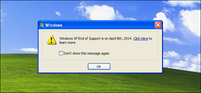 Windows XP EOS
